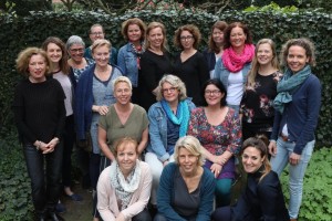 Groepsfoto ambassadeurs voor de jeugdverpleegkundigen